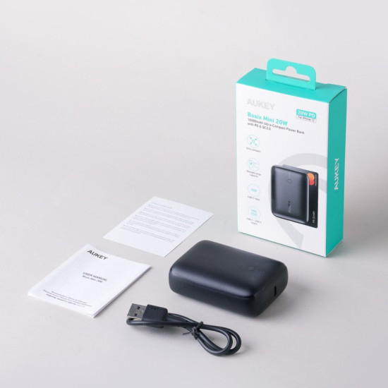 PB-Y55 MINI PowerBank | 10000mAh | 22.5W | 2xUSB | PD QC
