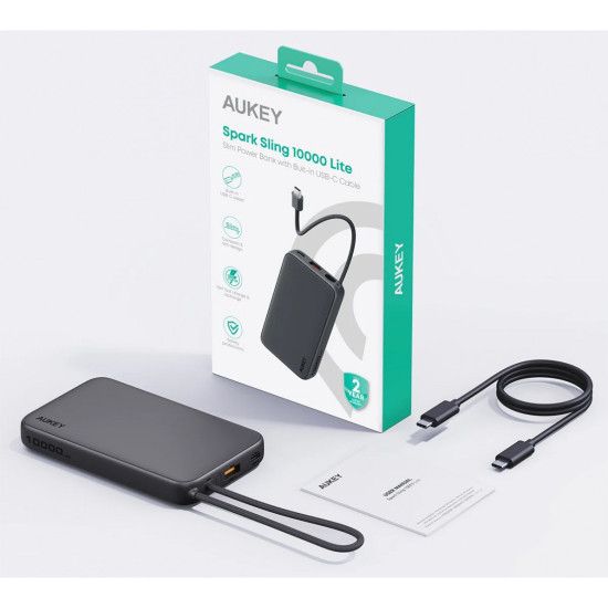 PB-Y53P PowerBank | 10000mAh | 22.5W | 4xUSB | kabel USB-C
