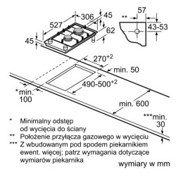 Płyta gazowa PRB3A6I40 