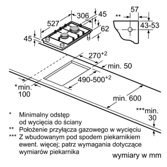Płyta gazowa PRB3A6I40 