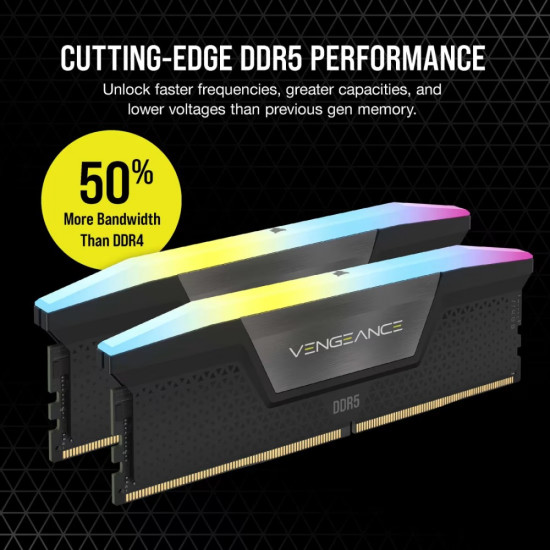 Pamięć DDR5 Vengeance RGB 48GB/6400 (2x24GB) CL36 