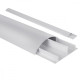 Listwa maskująca MC-814 S srebrna, aluminiowa