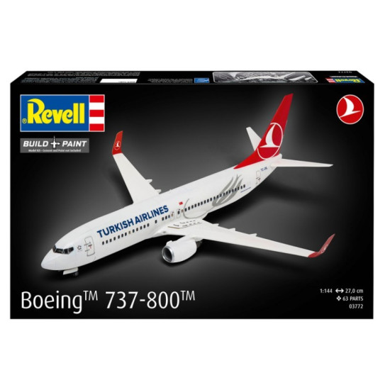 Model plastikowy Samolot Boeing 737-800 Turkish Air 1/144 