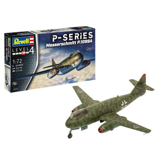 Model plastikowy Samolot Messerschmitt P.1099A-P-SER 1/72 