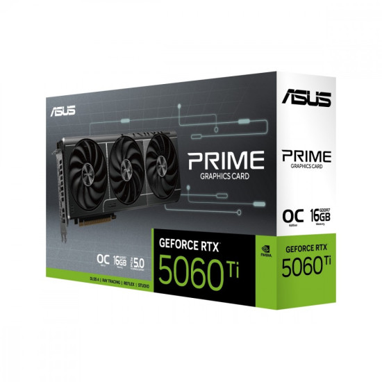 Karta graficzna GeForce RTX 5060 Ti Prime OC 16GB GDDR7 128BIT 3DP/HDMI