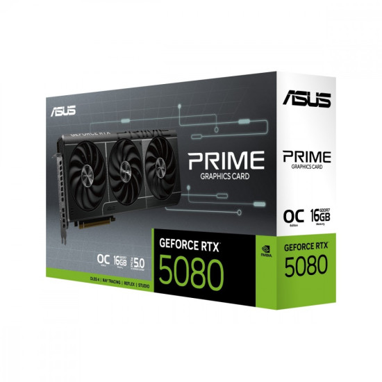 Karta graficzna GeForce RTX 5080 Prime OC 16GB GDDR7 256bit 3DP/HDMI