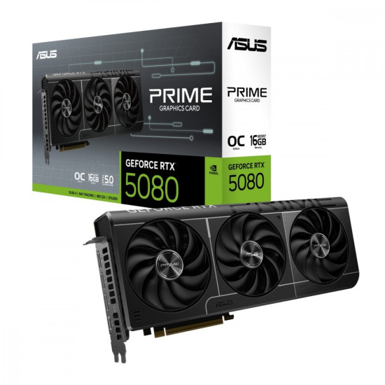 Karta graficzna GeForce RTX 5080 Prime OC 16GB GDDR7 256bit 3DP/HDMI