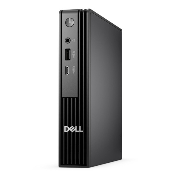 Komputer Dell Pro Micro QCM1250 W11Pro i3-14100T/16GB/512GB SSD CL25/Integrated/WLAN + BT/Kb/Mouse/3YPS