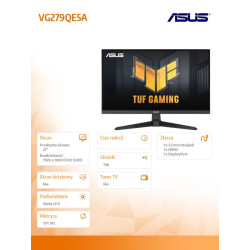 Monitor 27 cali VG279QE5A IPS 146Hz HDMI DP 