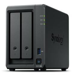 Serwer DS725+ 2x0HDD 4GB DDR4 AMD R1600 1x1GbE 1x2,5Gbe 3Y 
