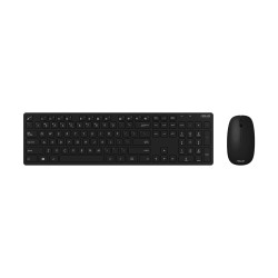 Zestaw bezprzewodowa klawiatura i myszka W5000 SET BLAC (90XB0430-BKM3K0)