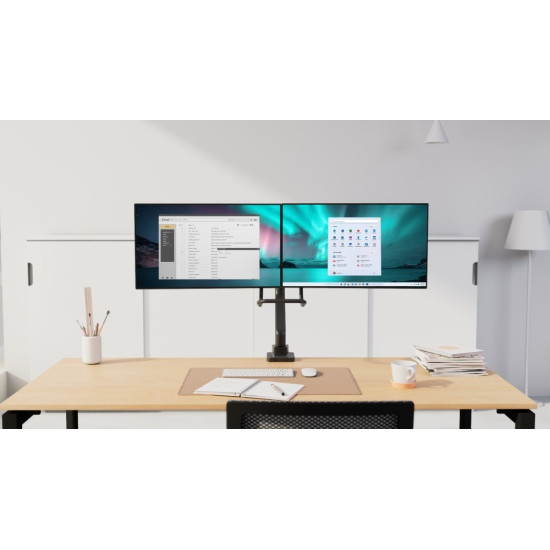 Ramię do monitora podwójne SmartFit 