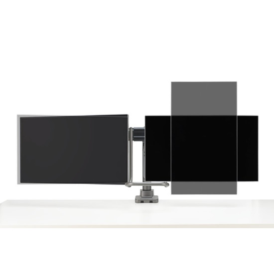 Ramię do monitora podwójne SmartFit 