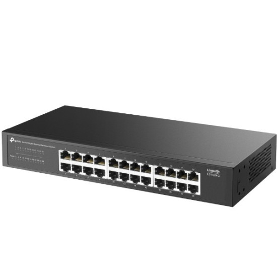 Przełącznik LiteWave 24-Port Gigabit Switch PORT: 24× Gigabit RJ45 Ports