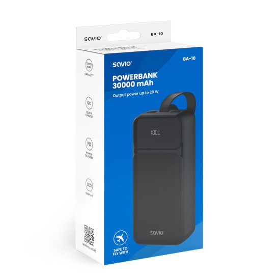 Power bank 30000 mAh, BA-10 