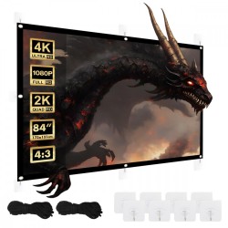 Ekran projekcyjny 84 cale 175x131cm, MC-166 