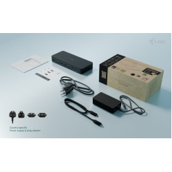 Stacja dokująca USB-C Intelligent Triple Display Docking Station Power Delivery 100W 