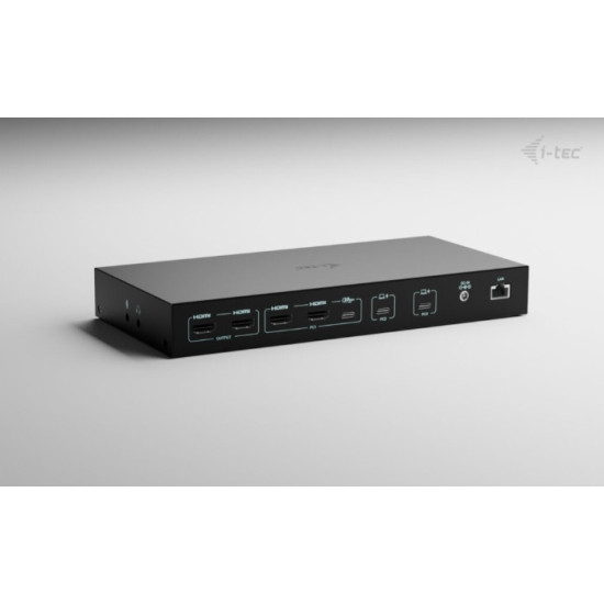 Stacja dokująca USB-C KVM Dock PRO Three Hosts Dual Video 2x Power Delivery max 92W 