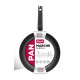 Patelnia aluminiowa z powłoką non-stick LP1001 MARCHE 20cm czarna