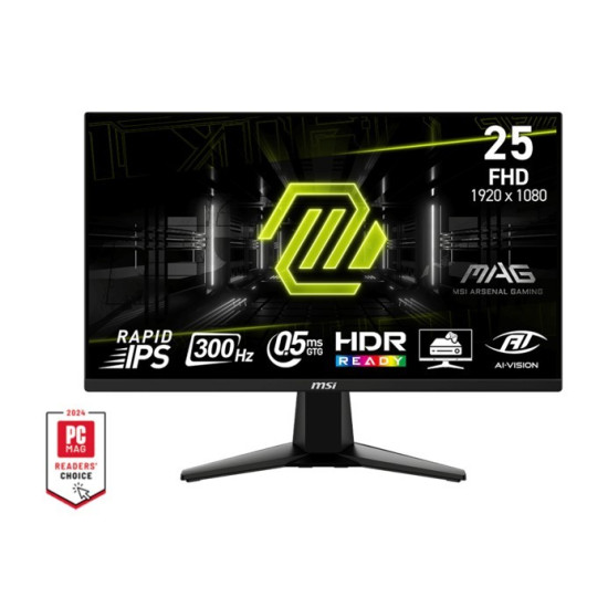 Monitor MAG 255XF 24.5 cala/LED/FHD/Flat/300Hz/Black 