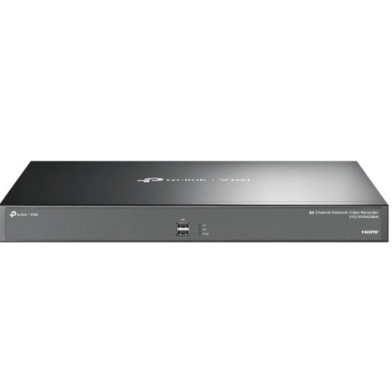 Rejestrator VIGI 64 H.265+/H.265/H.264+/H.264, Up to 8MP resolution, RX/TX-320Mbps/320Mbps, 32MP Decoding Capability