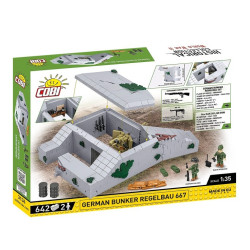 Klocki German Bunker Regelbau 667 642 klocki 