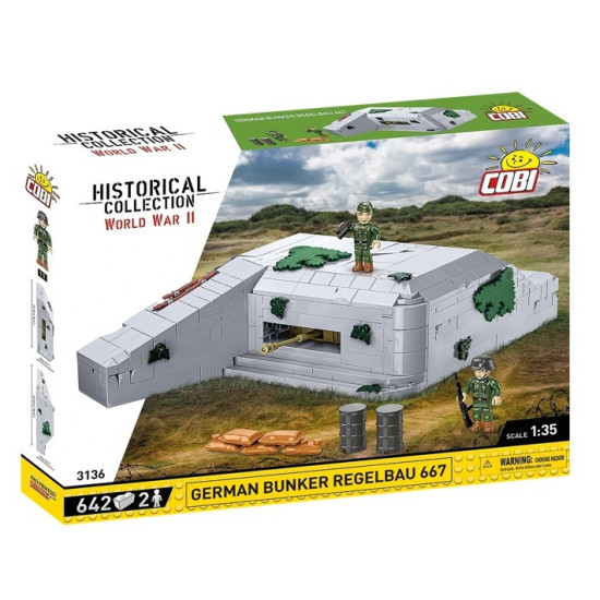 Klocki German Bunker Regelbau 667 642 klocki 