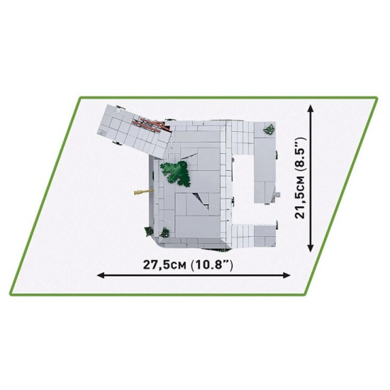 Klocki German Bunker Regelbau 667 642 klocki 