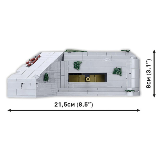 Klocki German Bunker Regelbau 667 642 klocki 