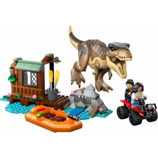 Klocki Jurassic World 76975 Ucieczka rzeką przed tyranozaurem