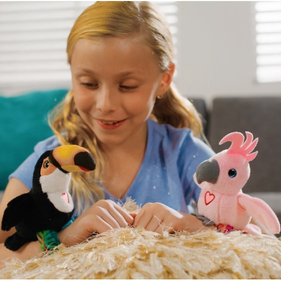 Maskotka interaktywna Happy Yappers Wesołe gadułki - Tukan 