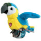 Maskotka interaktywna Happy Yappers Wesołe gadułki - Papuga niebieska 