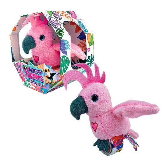 Maskotka interaktywna Happy Yappers Wesołe gadułki - Kakadu 