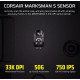 Mysz bezprzewodowa Scimitar Elite Wireless SE Gun Metal 33000 DPI 