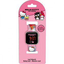Zegarek LED z kalendarzem Hello Kitty 