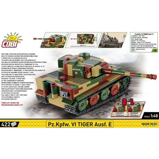 Klocki Pz.Kpfw. VI Tiger Ausf.E 