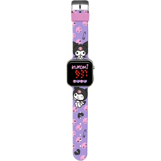 Zegarek LED Kuromi Hello Kitty Zegarek LED Kuromi Hello Kitty