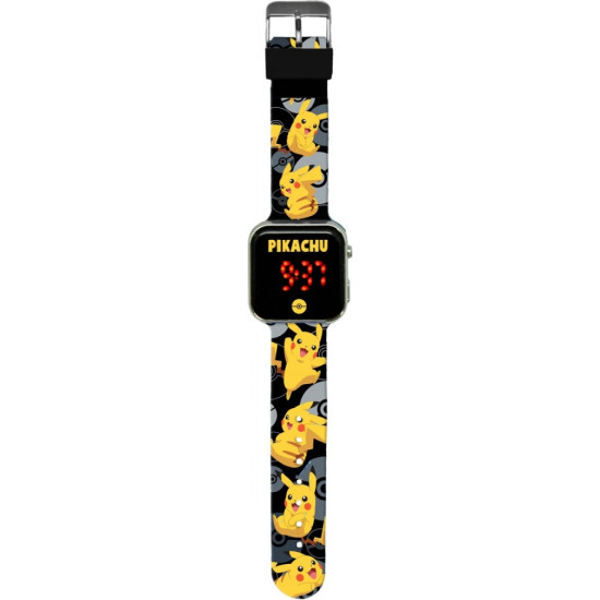 Zegarek LED z kalendarzem Pokemon 