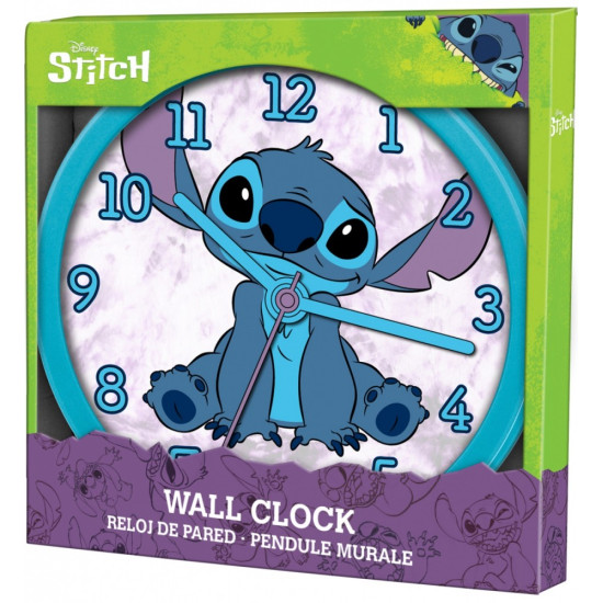 Zegar ścienny Stitch 25 cm 