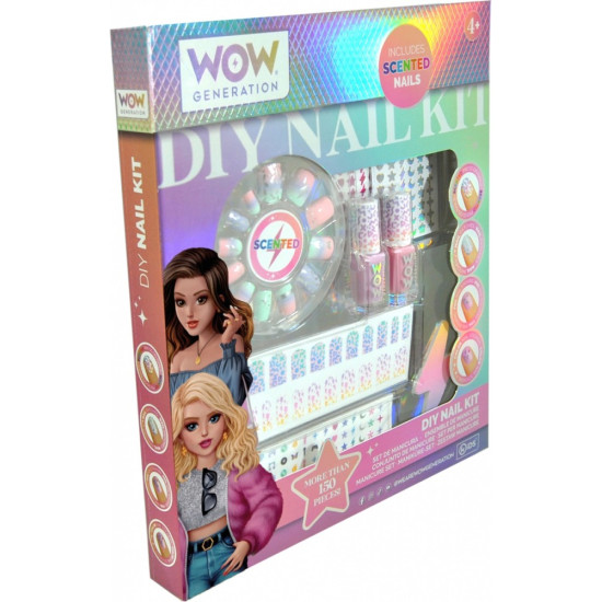 Zestaw do manicure z pachnącymi tipsami 