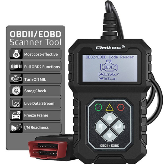 Cyfrowy Tester diagnostyczny ProLine | OBDII EOBD | 8V-25V | Dualsystem 