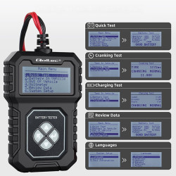 Cyfrowy Tester akumulatora z LCD | 12V | AGM | GEL | STD | 30-   220Ah 