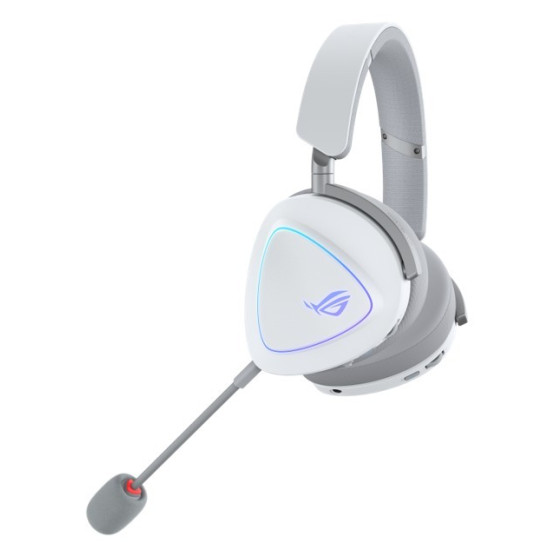 Słuchawki ROG Delta II Wireless 2.4GHz/BT/3.5 Białe
