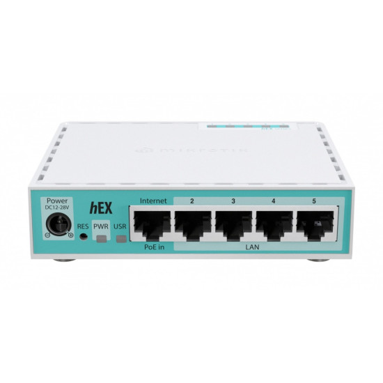 Router hEX 5xGE USB PoE IN E50UG 