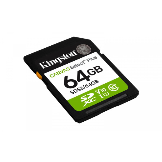 Karta pamięci SD 64GB Canvas Select Plus Gen3 100MB/s