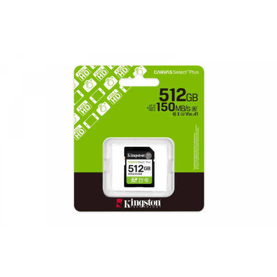 Karta pamięci SD 512GB Canvas Select Plus Gen3 150MB/s