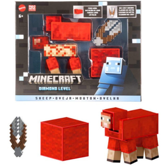 Figurka Minecraft Diamentowy poziom Owca 