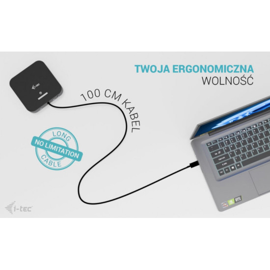 Stacja dokująca USB-C 2x HDMI Dock PD + Ładowarka 100W 