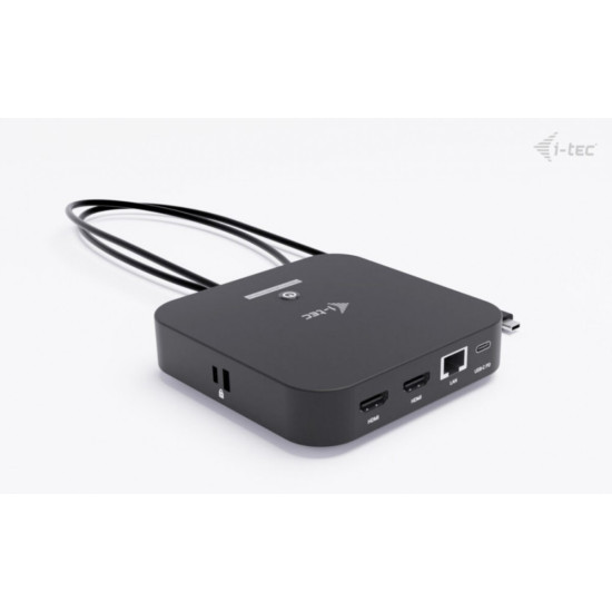 Stacja dokująca USB-C 2x HDMI Dock PD + Ładowarka 100W 