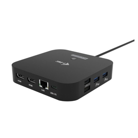 Stacja dokująca USB-C 2x HDMI Dock PD + Ładowarka 100W 
